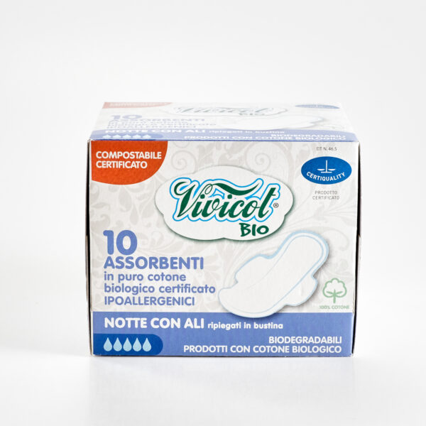 Hügieeniöösidemed tiivakestega 10tk Vivicot